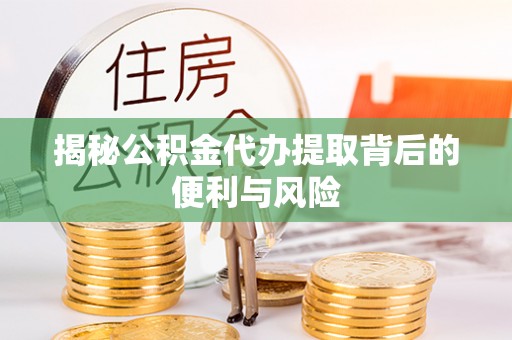 凤翔揭秘公积金代办提取背后的便利与风险